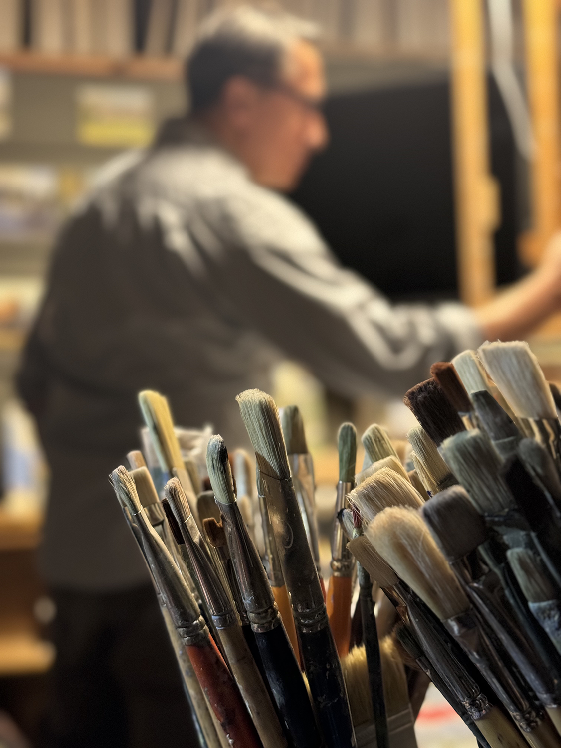 john-poon-studio-painting